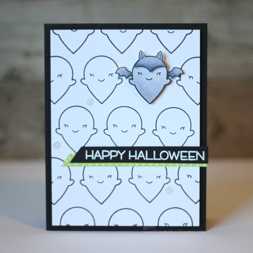 Booyah Happy Halloween Card by AJ Otto for Scrapbook Adhesives by 3L w Lawn Fawn Blog Hop SEPT 2016