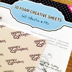 Enjoy Layout with 3D Foam Creative Sheets