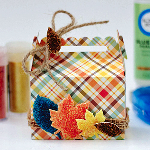 Fall Treat Box by Latisha Yoast for Scrapbook Adhesives by 3L w Lawn Fawn Blog Hop SEP16