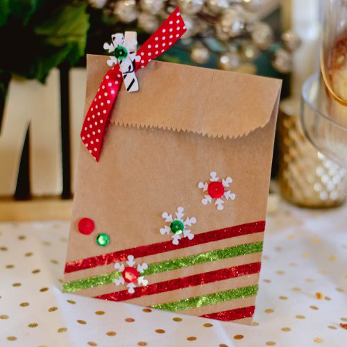 Custom Decorate a Gift Bag Tutorial by Latisha Yoast for Scrapbook Adhesives by 3L