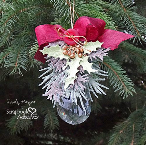 Holiday Crystal Ornament and Gift Box 2 by Judy Hayes for Scrapbook Adhesives by 3L w Handmade Holiday Blog Hop NOV16