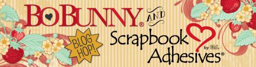 Scrapbook Adhesives & Bo Bunny Press Blog Hop Dec 2016 Logo