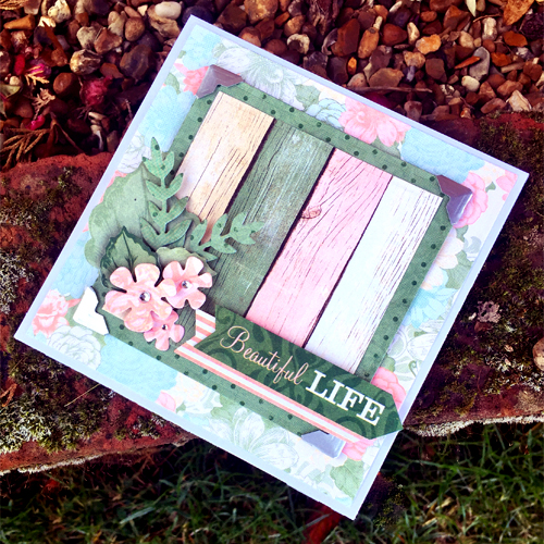 Beautiful Life Card 2 by Christine Emberson for Scrapbook Adhesives by 3L 
