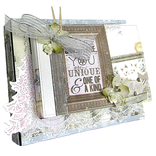 Winter WIshes Mini Album by Erica Houghton for Scrapbook Adhesives by 3L