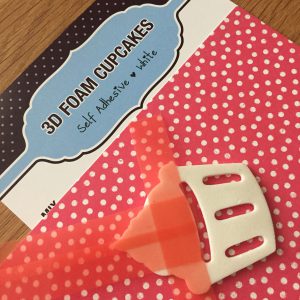Sips and Sweets ATC Book Box with 3D Foam Cupcake