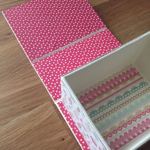 Sips and Sweets ATC Book Box with 3D Foam Cupcake