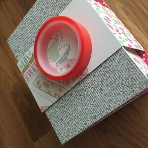 Sips and Sweets ATC Book Box with 3D Foam Cupcake