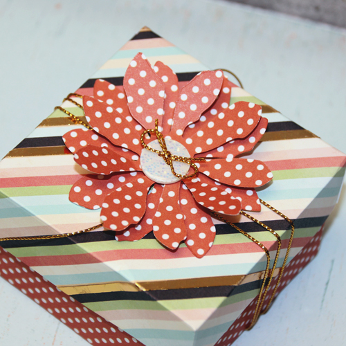 How to Create a Tattered Florals Gift Box by Tami Mayberry for Scrapbook Adhesives by 3L