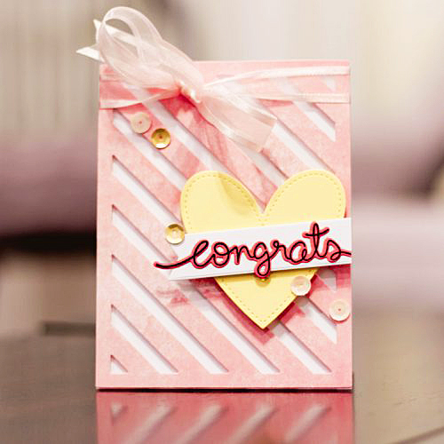 Congrats Card by Latisha Yoast for Scrapbook Adhesives by 3L 