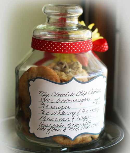 Get your happy on cookie jar recipe