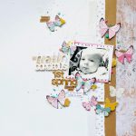 1st Spring Scrapbooking Layout with 3D Foam Shapes by Jana Maiwald-McCarthy for Scrapbook Adhesives by 3L