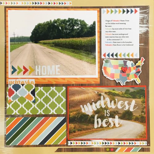 Midwest is Best by Vicki Chrisman for Scrapbook Adhesives by 3L/PHP BHop 