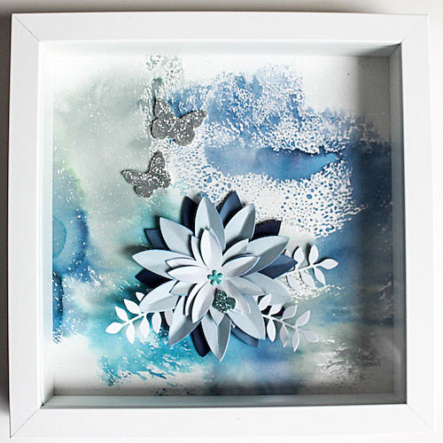 Flower Frame by Stephanie Schutze for Scrapbook Adhesives by 3L