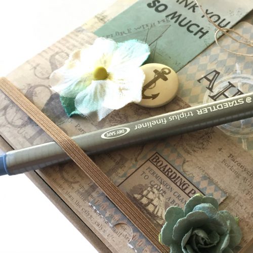 Thank You Notebook with Extreme Double-Sided Tape