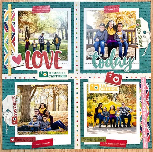 Scrapbook Family Photos by Latrice Murphy with E-Z Dots Repositionable  Adhesive