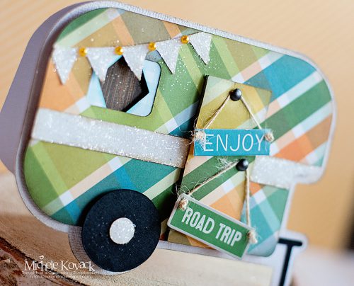 Road Trip Camper Card by Michele Kovack for Scrapbook Adhesives by 3L
