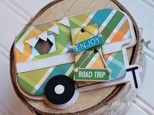 Road Trip Camper Card by Michele Kovack for Scrapbook Adhesives by 3L