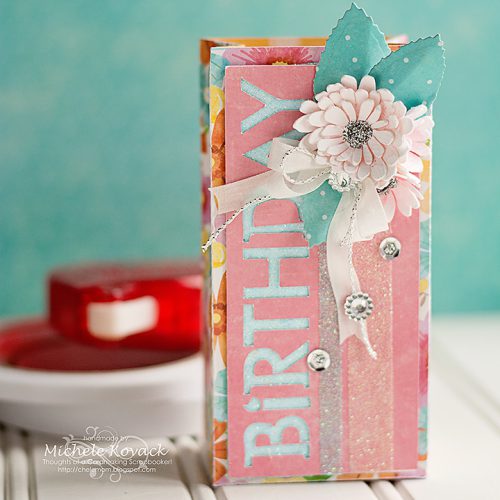 Birthday Box by Michele Kovack for Scrapbook Adhesives by 3L