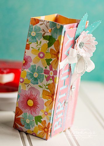 Birthday Box by Michele Kovack for Scrapbook Adhesives by 3L