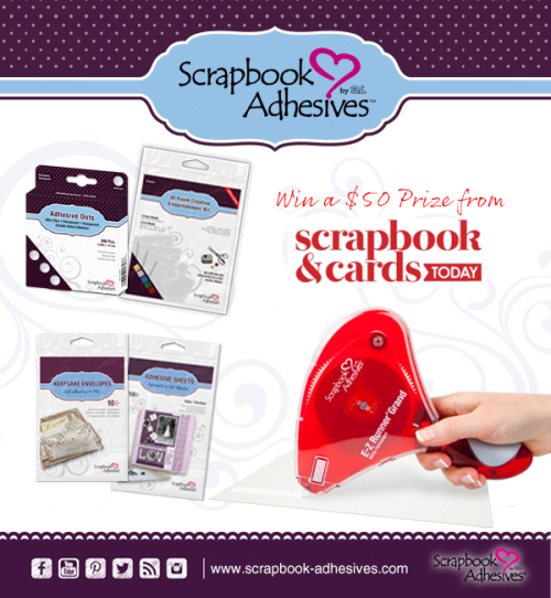 Giveaway from Scrapbook Adhesives by 3L and SCT Magazine!