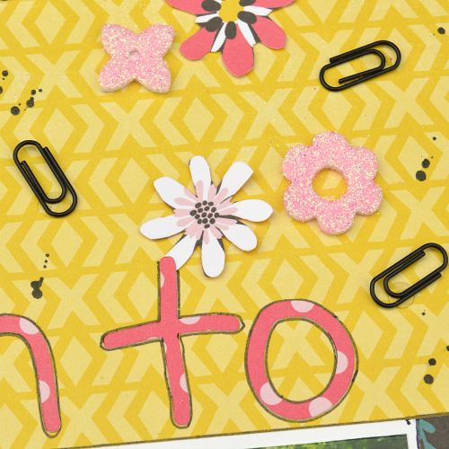 Using 3D Foam Adhesive Products from Scrapbok Adhesives by 3L to Embellish a Scrapbook Layout