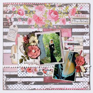 Big Dimension on Scrapbook Pages by Tracy McLennon