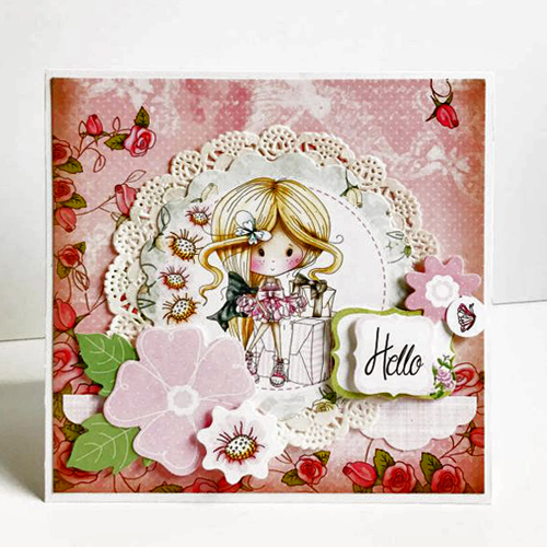 Hello Card by Erica Houghton