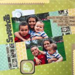 Snapshots Scrapbook Page by Latrice Murphy