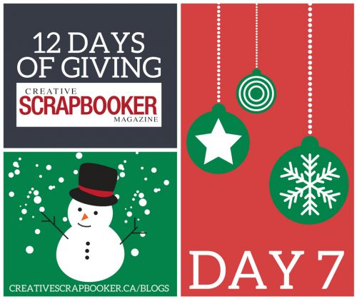 Creative Scrapbooker Magazine 12 Days of Giving