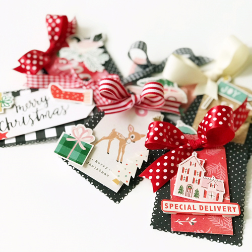 Layered Christmas Tags Tutorial by Latisha Yoast for Scrapbook Adhesives by 3L