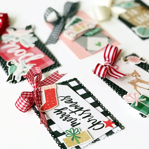 Layered Christmas Tag Tutorial by Latisha Yoast for Scrapbook Adhesives by 3L