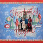 Christmas Layout with subtle embellishing using Adhesive Dots from Scrapbook Adhesives by 3L