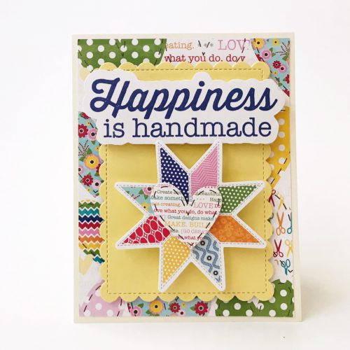 Happiness is Handmade Card Making by Latisha Yoast for Scrapbook Adhesives by 3L