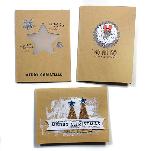 Trio of Christmas Card Creations & Tutorial by Jana Maiwald McCarthy