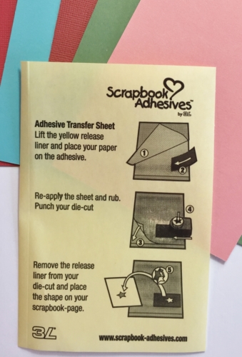 Paper Piecing Made Easy with Adhesive Sheets by Christine Emberson for Scrapbook Adhesives by 3L