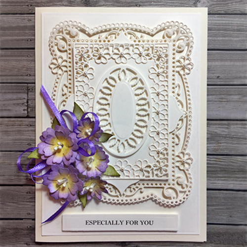 Thinking of Spring in Delicate Layers by Christine Emberson for Scrapbook Adhesives by 3L