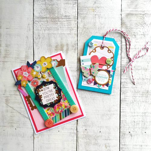 Colorful Gift and Cards Trio by Latrice Murphy for Scrapbook Adhesives by 3L