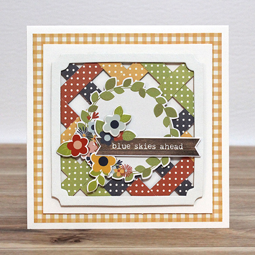 Spring-Inspired Lattice Card by Tracy McLennon for Scrapbook Adhesives by 3L