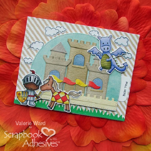 Knight Slider card by Valerie Ward