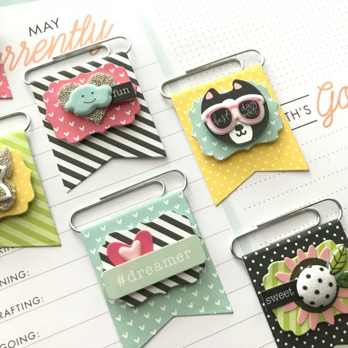 DIY Planner Flag Embellishments by Shellye McDaniel for Scrapbook Adhesives by 3L