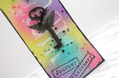 Discovery Tag - Mixed Media tutorial by Tracy McLennon for Scrapbook Adhesives by 3L