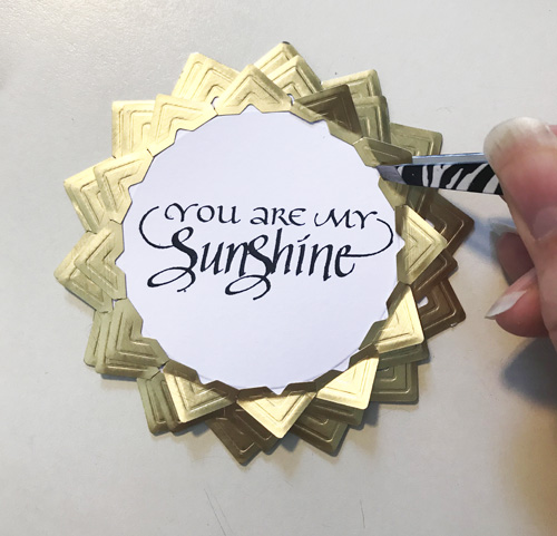 Sunshine Card with Creative Photo Corners by Yvonne van de Grijp for Scrapbook Adhesives by 3L