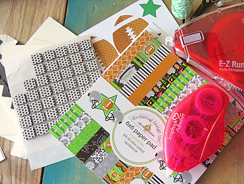 Good Luck Tags with Creative Photo Corners by Shannon Morgan for Scrapbook Adhesives by 3L