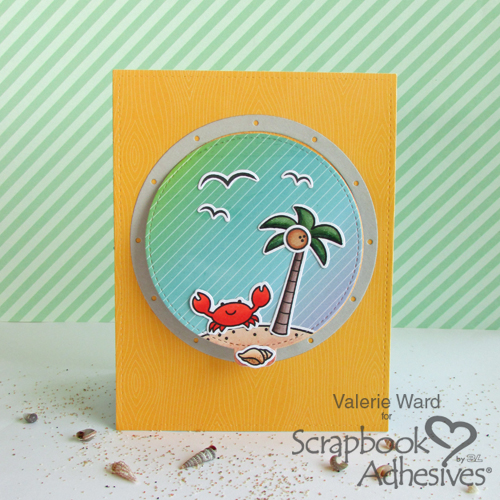 Sublime Birthday Card by Valerie Ward for Scrapbook Adhesives by 3L