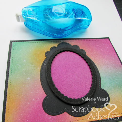 Halloween Shaker Card Tutorial by Valerie Ward for Scrapbook Adhesives by 3L