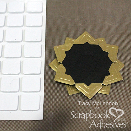 Creative Photo Corner Sunflowers by Tracy McLennon for Scrapbook Adhesives by 3L 