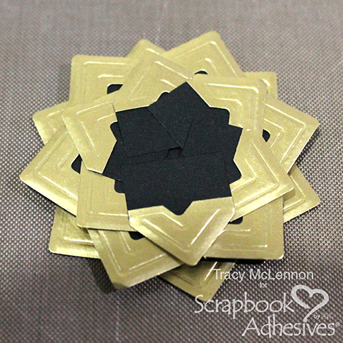 Creative Photo Corner Sunflowers by Tracy McLennon for Scrapbook Adhesives by 3L 