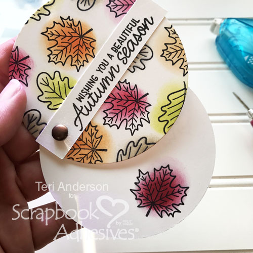 Interactive Peek-a-Boo Card Tutorial by Teri Anderson for Scrapbook Adhesives by 3L