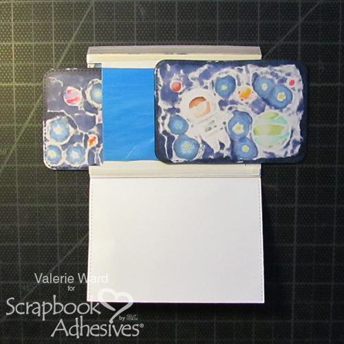 Sliding Surprise Birthday Card by Valerie Ward for Scrapbook Adhesives by 3L