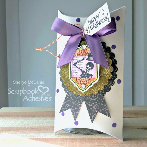 Holiday Fun with Stampendous - Day 5 Fun Favor Box by Shellye McDaniel for Scrapbook Adhesives by 3L